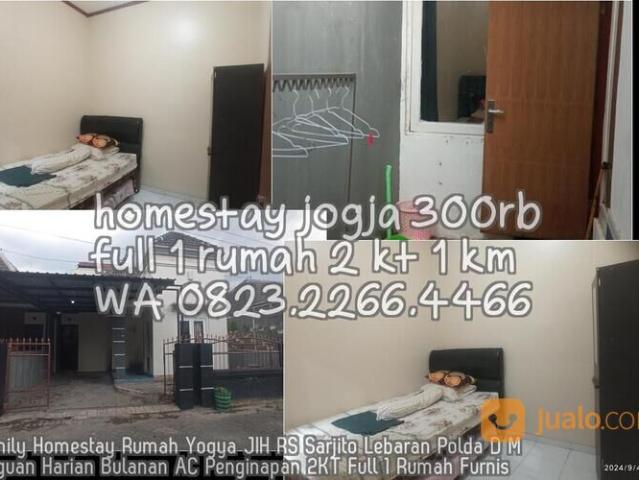 0823 2266 4466 Family Homestay Rumah Yogya JIH RS Sarjito Lebaran Polda D Mingguan Harian Bulanan AC