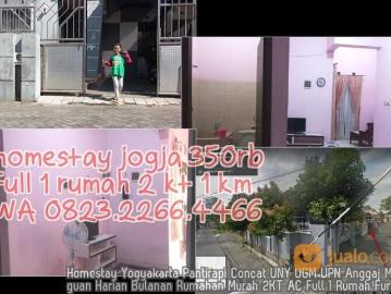 0823 2266 4466 Homestay Yogyakarta Pantirapi Concat UNY UGM UPN Anggaj Mingguan Harian Bulanan Rumah