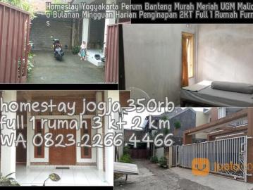 0823 2266 4466 Homestay Yogyakarta Perum Banteng Murah Meriah UGM Malioboro Bulanan Mingguan Harian