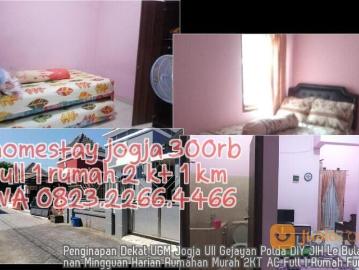 0823 2266 4466 Penginapan Dekat UGM Jogja UII Gejayan Polda DIY JIH Le Bulanan Mingguan Harian Rumah