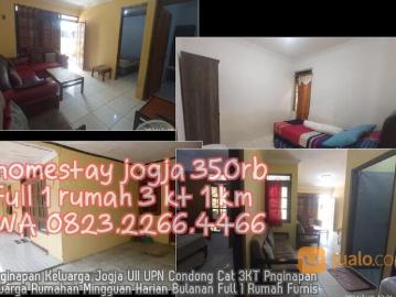 0823 2266 4466 Penginapan Keluarga Jogja UII UPN Condong Cat 3KT Pnginapan Keluarga Rumahan Mingguan