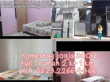 Rumah Disewakan di Tlogoadi - AC