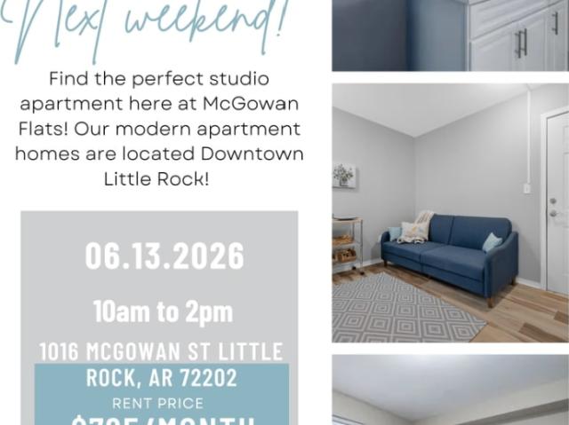 0 BR, 1 BA Apartment 1016 McGowan Street Unit 212, Little Rock, AR 72202