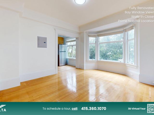 0 BR, 1 BA Apartment 1060 Bush Street, San Francisco, CA 94109