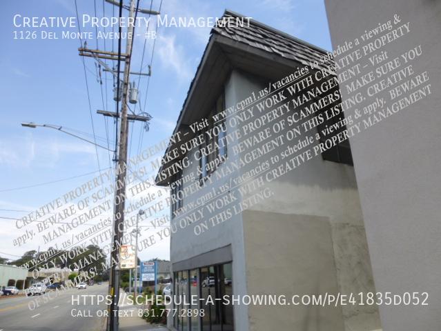 0 BR, 1 BA Apartment 1126 Del Monte Avenue, Monterey, CA 93940