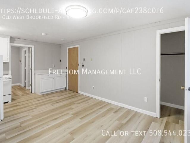 0 BR, 1 BA Apartment 26 Old West Brookfield Rd, Warren, MA 01083