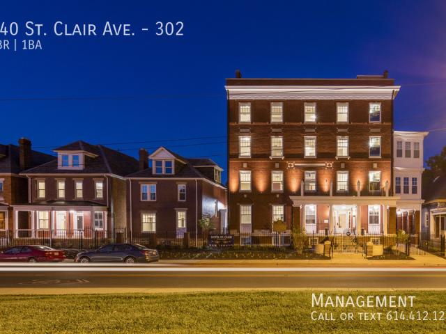 0 BR, 1 BA Apartment 340 St. Clair Ave Columbus, OH 43203