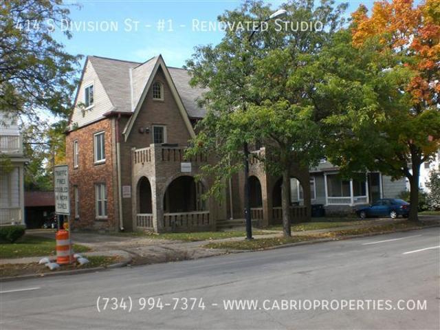 0 BR, 1 BA Apartment 414 S Division St, Ann Arbor, MI 48104