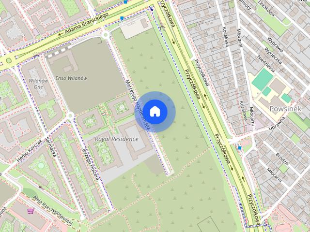 0% Prowizji Luksusowy apartament, 2 pokoje, Royal Residence, Wilanów