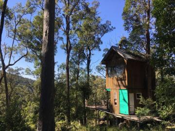 100 Acres with a mountainside retreat ten minutes from Stroud NSW