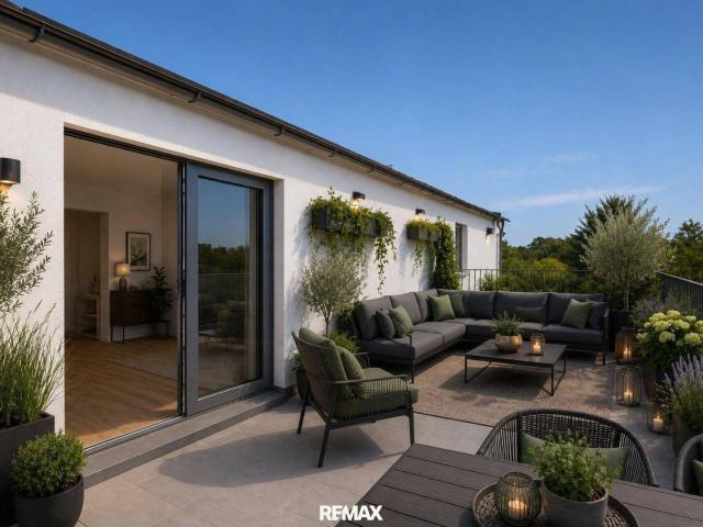 100 % Dachterrassen Vibes – 3 Zimmer!