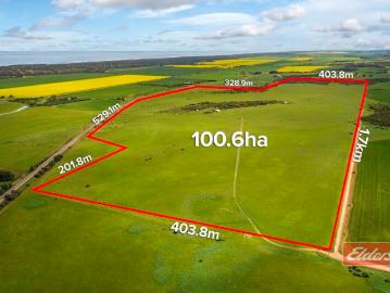 100 hectares in South Greenough