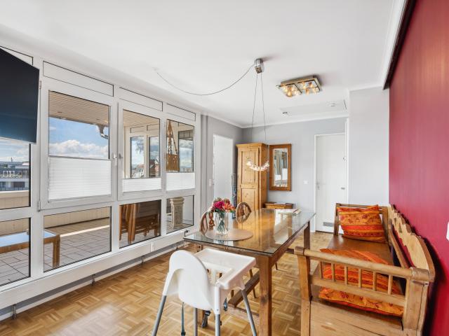 100 sqm Penthouse with Loggia in the City Center