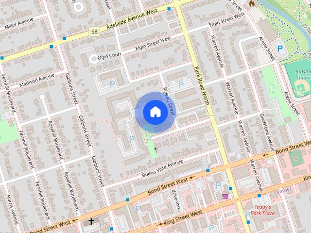 100 Rideau Street — 3 Bedroom