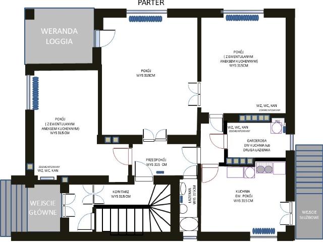 100m2, *Rondo Mogilskie* Biuro, Kancelaria