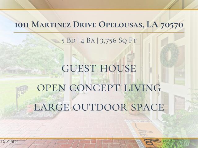 1011 Martinez Dr, Opelousas, LA 70570 | MLS #RA2600003