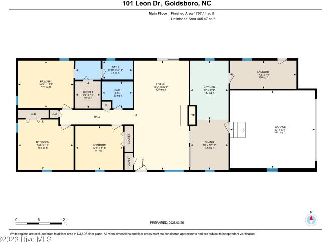 101 Leon Dr, Goldsboro, NC 27530 | MLS #100564