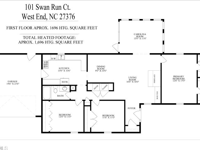 101 Swan Run Ct, Seven Lakes, NC 27376 | MLS #100568