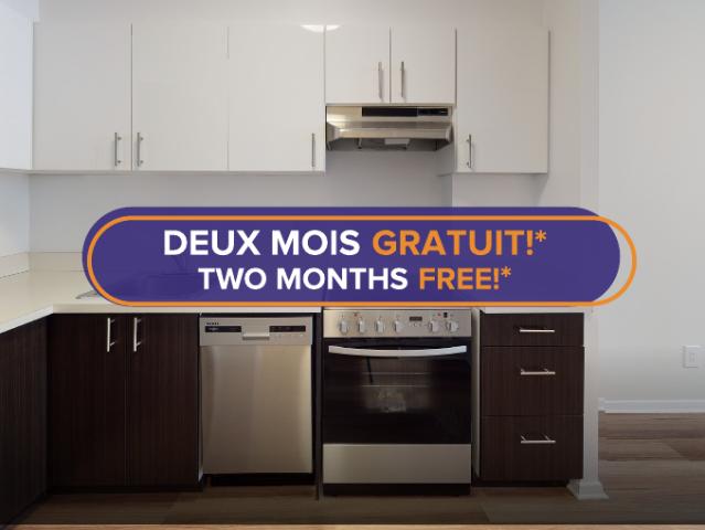 1025 Sherbrooke 1 Bed Promotional price Apartment for Rent