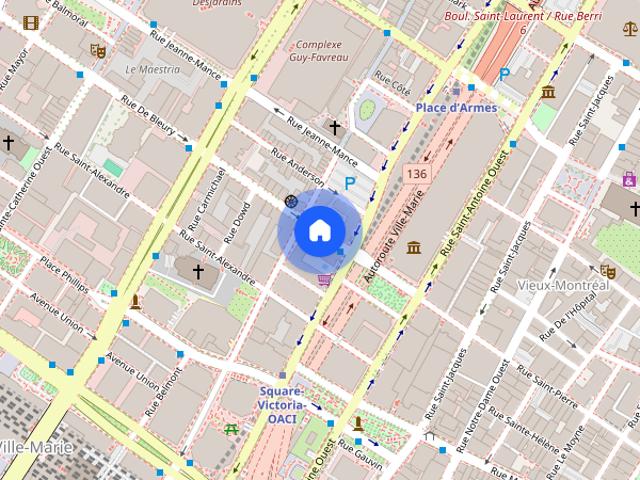 1020 Rue de Bleury, Montréal, QC H2Z 0B9