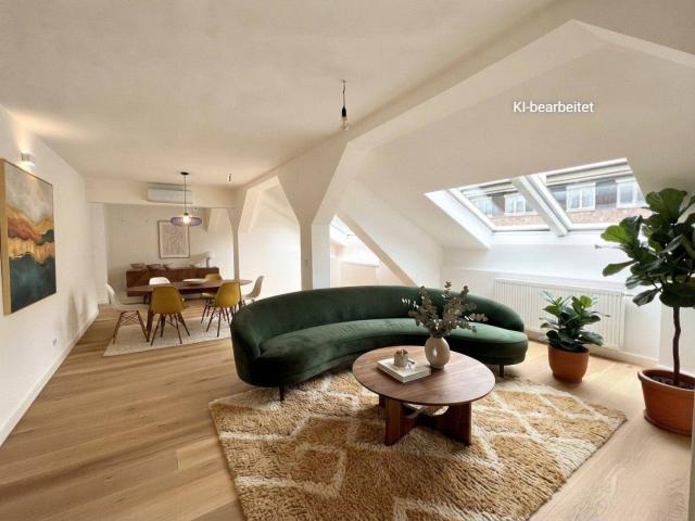 1030! Schönes, klimatisiertes 3 Zimmer DG mit Terrasse alles auf einer Ebene! Erstbezug nach Generalsanierung!