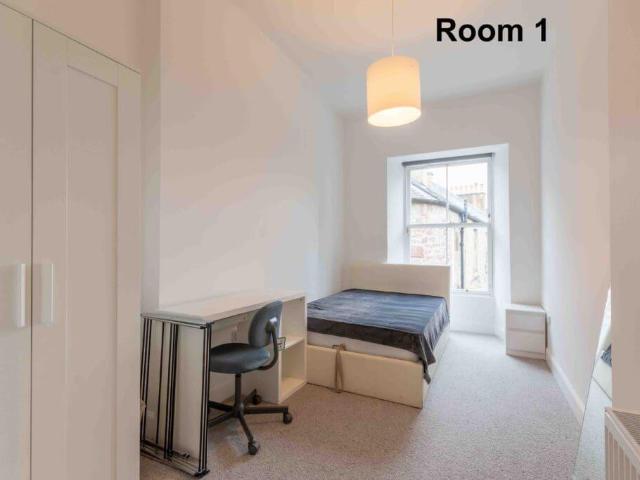 1030L Melville Terrace, Edinburgh. 6 bed flat share to rent £830 pcm £192 pw