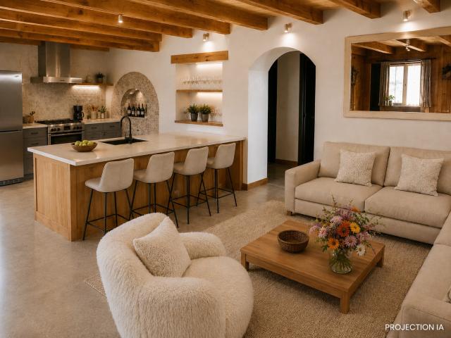 105 m² DE CARACTÈRE DANS UNE ANCIENNE BATISSE