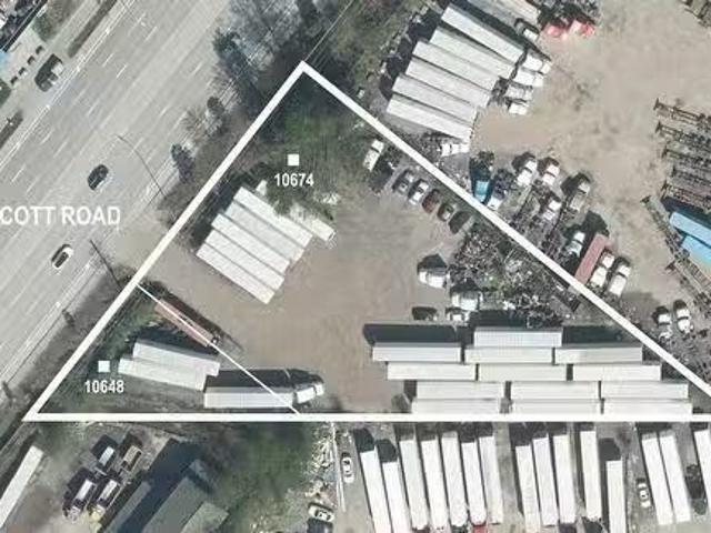 10648 Scott Road, Surrey, BC, V3V 4G6 vacant land for sale.