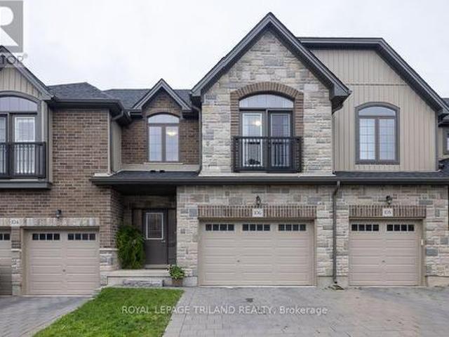 106 2040 Shore Road, London South A, ON, N6K 0G3 townhouse for sale | Listing ID X13708 | Royal LePage