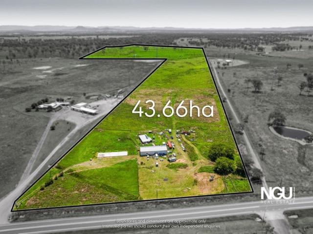107 ACRES WITH TOWN WATER, TWO ROAD FRONTAGE AND DUAL OCCUPANCY APPROVED!