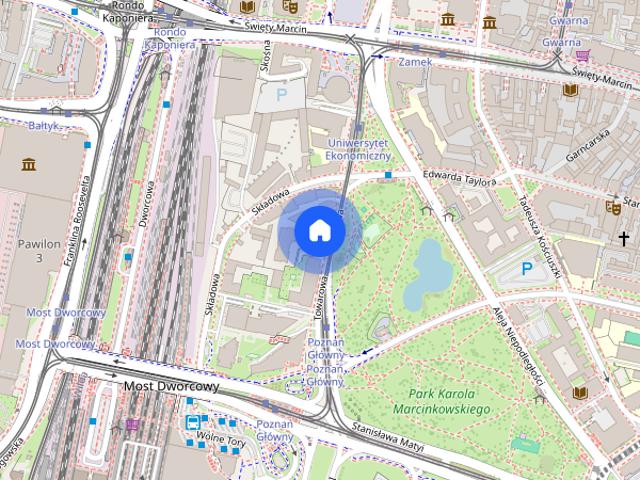107 m² Towarowa 45 widok na park 3 sypialnie fitness klimatyzacja