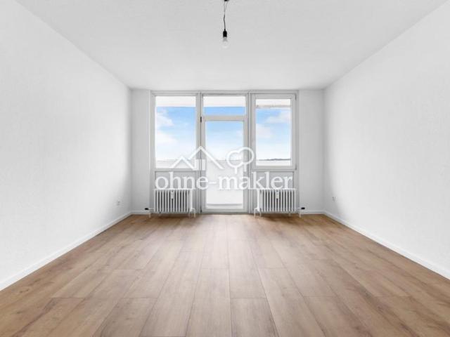 Sanierte 3 Zimmerwohnung, neue Küche, Loggia mit Skyline Blick 1093