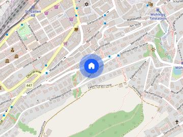 Gottfried-Keller-Strasse, Sankt Gallen, Sankt Gallen, Wahlkreis St Gallen, Kanton Sankt Gallen