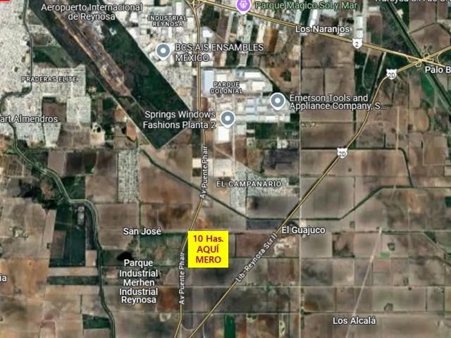 10 HAS MUY RENTABLES EN REYNOSA