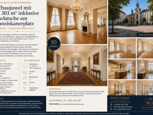 10 Schlafzimmer Wohnung Wien Wien 104867255