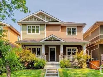 Garneau, Edmonton, Alberta - Fireplace