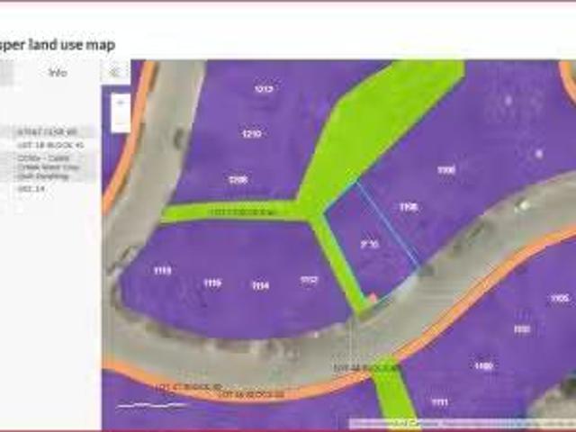 1110 Patricia Street, Jasper, AB, T0E 1E0 vacant land for sa.