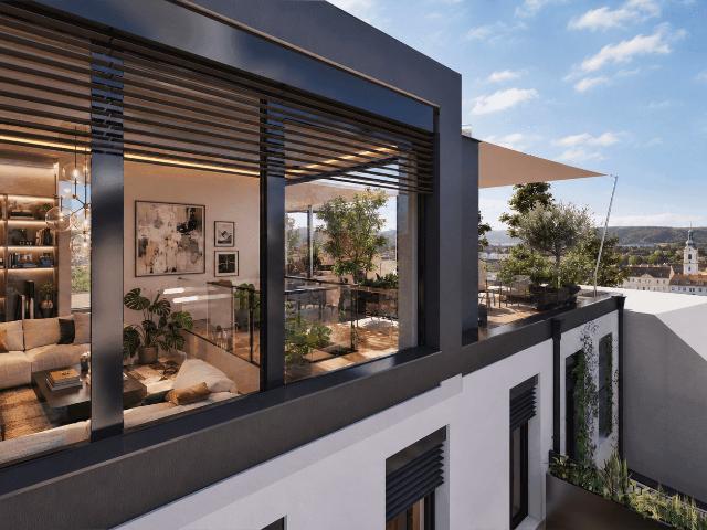 111,5 m² Architekten Wohnung, Dachterrasse & Balkon PROVISIONSFREI!
