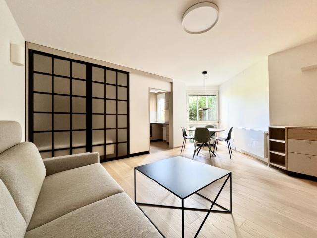 ! 1120 Wien Nähe Schloss Hetzendorf ! Traumhaft schöner ERSTBEZUG nach Generalsanierung! Modern möbliertes Wohnschlafzimmer mit Schlafnische zu vermieten!