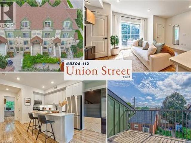 112 Union Street E Unit# B306, Waterloo, ON, N2J 0E4 townhouse for sale | Listing ID 40871 | Royal LePage