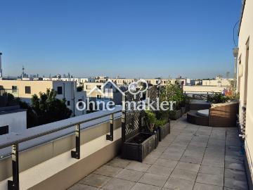 112m² Skyline Premium Penthouse mit toller 30m² Dachterrasse – provisionsfrei, A+, barrierefrei
