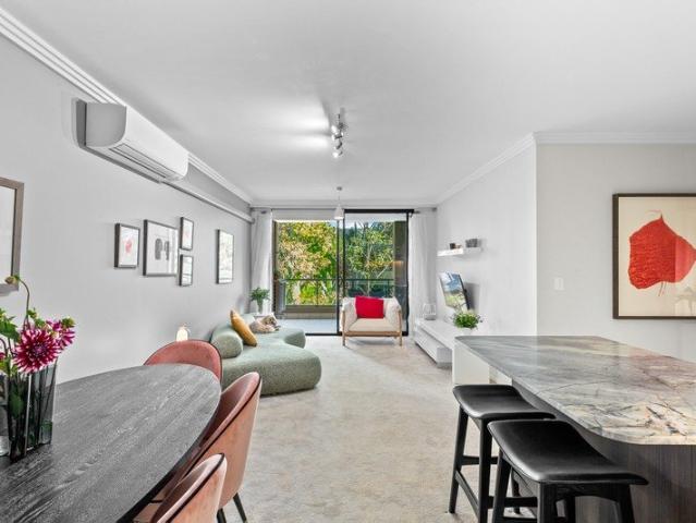 112sqm Designer two bedroom home w/ oversized balcony + parking