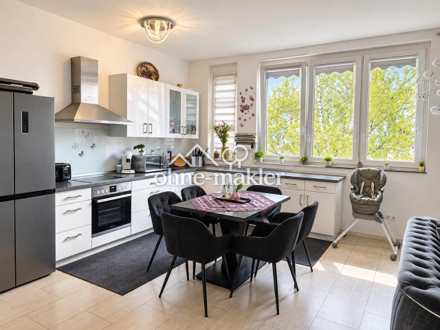 114 m² Loftwohnung mit hohen Decken, Einbauküche, Balkon & Garage – zentral in Pforzheim