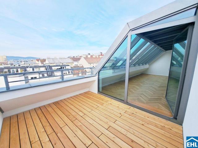 1150 Wien: 4 Zimmer Dachgeschoß Maisonettewohnung in U Bahn Nähe!