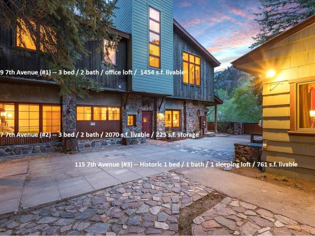 115 7th Ave, Unit 1 2 & 3, Ouray, CO 81427 | MLS #43010