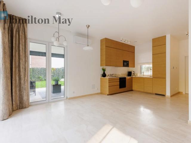 115 m2 z ogrodem na Ursynowie Hamilton May
