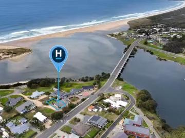 Scamander, Break Oday, Tasmania Island