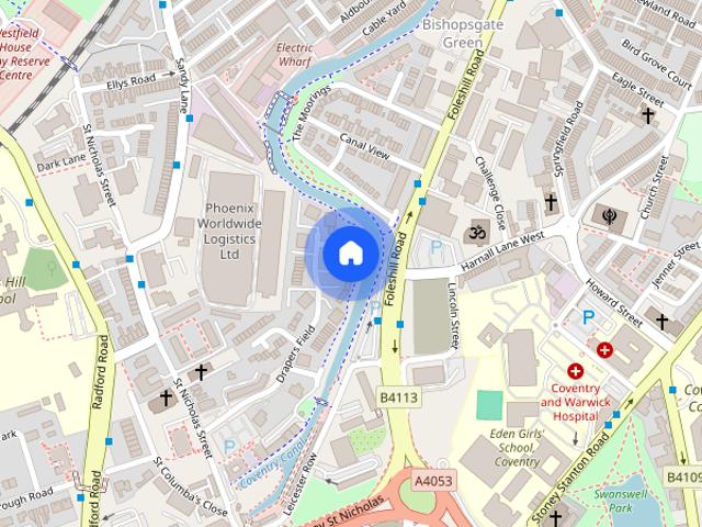 Cromford House, Drapers Field, Canal Basin