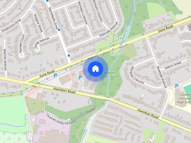 1172 Hamilton Road apartment — London, ON 1.0 Bedroom 1 Bedroom