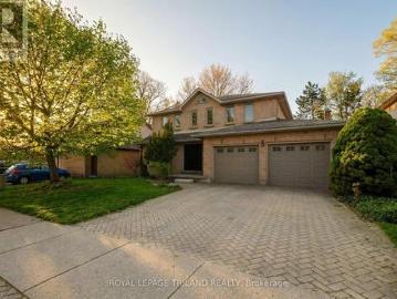 London, Ontario - Garden, Office room, Fireplace